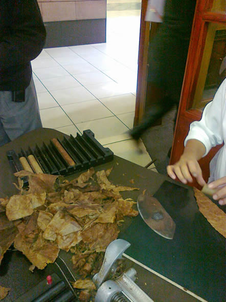 Cigar rolling